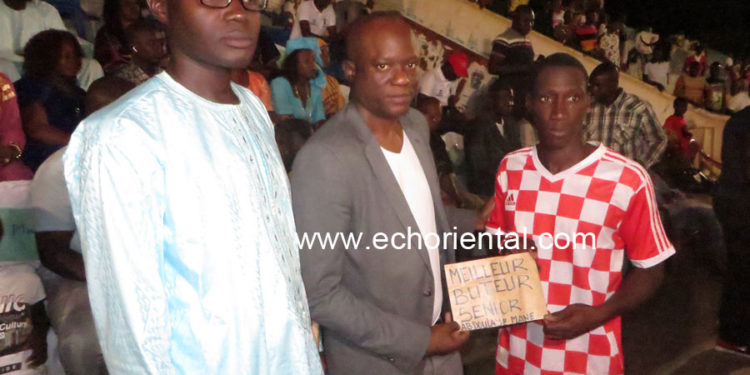 Meilleur joueur et meilleur buteur de la zone 1/B de Tamba : Abdoulaye Mané remporte le jackpot.