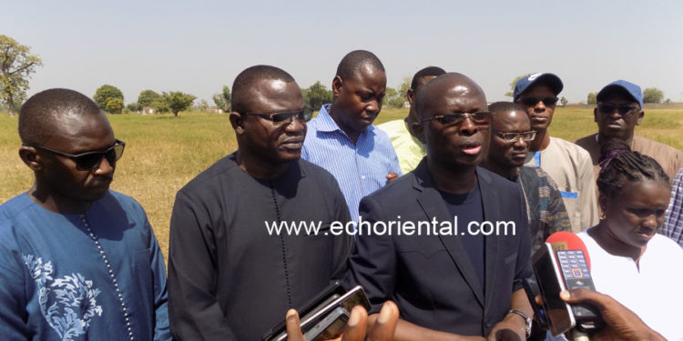 Modou Diagne Fada, DG de la SONACOS à Tamba : « Nous allons mettre en place un centre de réception intermédiaire (cri) …pour lutter contre les… »