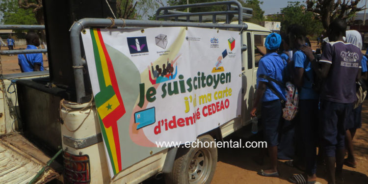 Tambacounda : Caravane de sensibilisation du PAPE, sur la carte d’identité biométrique CEDEAO