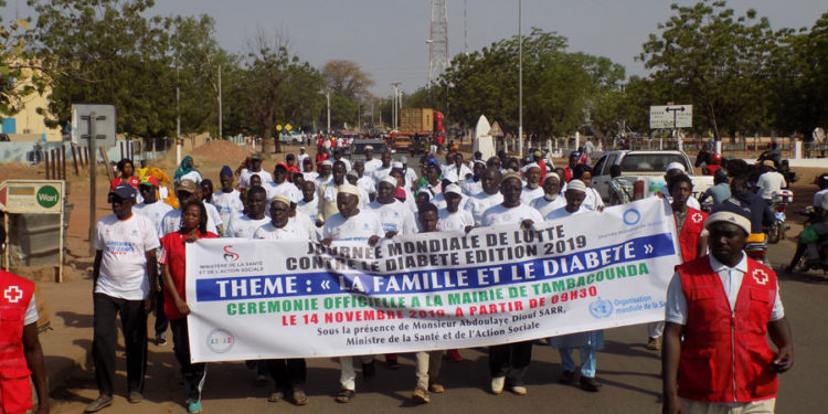 Journée mondiale des Diabétiques à Tambacounda: « Il faut de manière urgente construire un centre de prise en charge de la maladie.