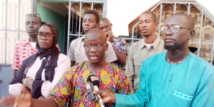 Tambacounda : Le collectif « Nio lank,Nio Bagn » dans la rue ce 1er janvier.