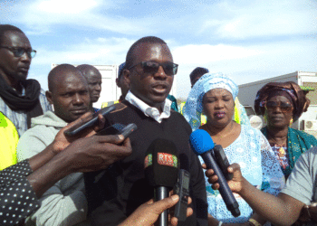 L&rsquo;Honorable Député Djimo Souaré, PCD de Goudiry, « nous saluons la réhabilitation de la route mais…… »