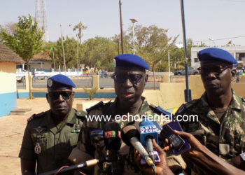 Tamba : Le Général Jean Batiste Tine de la gendarmerie invite les unités à plus de vigilance