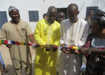 Tambacounda : La maternelle municipale réceptionne un réfectoire, offert par  l’association « Tambacounda de Reillanne ».