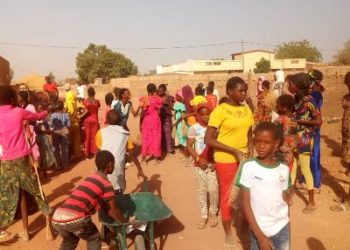 Tambacounda : Journée de propreté à l&rsquo;école Gouye, le jeune Adama Soumaré a réussi le  pari.