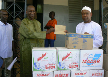 Appui à la riposte contre le Covid-19 à Tamba : Le Collectif des pharmaciens injecte plus d’un million cent mille en produits et équipements.