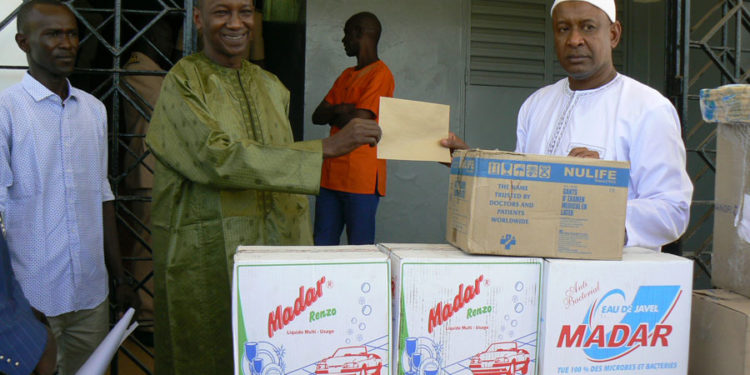 Appui à la riposte contre le Covid-19 à Tamba : Le Collectif des pharmaciens injecte plus d’un million cent mille en produits et équipements.