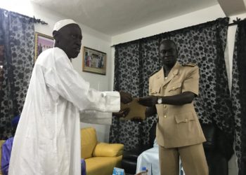 Tamba : Lutte contre le covid-19, le Ministre Sidiki Kaba remet 3,6 millions au comité régional de gestion des épidémies