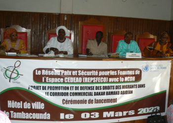 Corridor commercial Dakar-Bamako-Abidjan: Le projet de promotion et de défense des droits des migrantes, lancé à Tamba