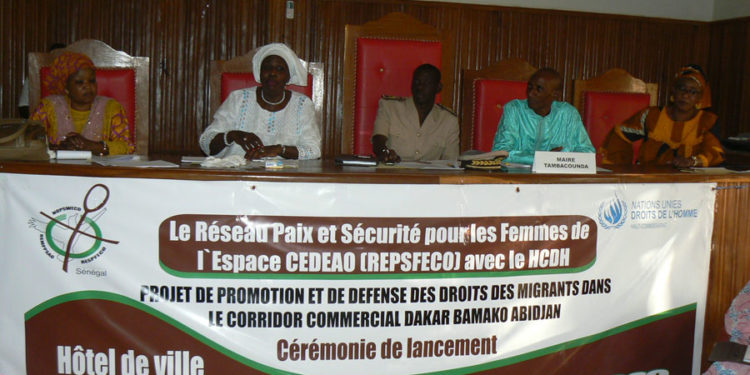 Corridor commercial Dakar-Bamako-Abidjan: Le projet de promotion et de défense des droits des migrantes, lancé à Tamba