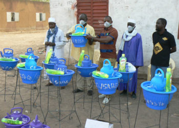 Lutte contre le Covid-19 à Tamba : le CDQ de Saré Issa au front, des équipements sont distribués aux populations