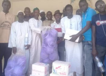 Ndoga Babacar : Le Maire Oumar Déme enrôle des étudiants dans la lutte contre le Covid-19.