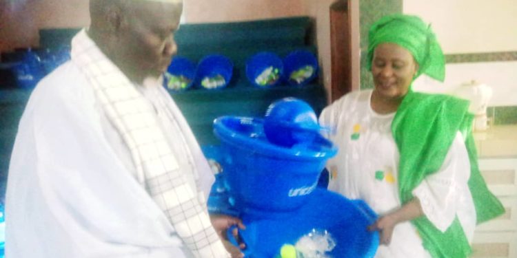 Lutte contre le Covid-19 à Tamba: L&rsquo;honorable député Yaye Awa Diagne plaide pour un appui considérable au secteur du transport des motos Jakarta.