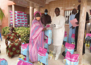 Covid-19 à Tamba : Soutien aux familles, Lassana Kanté distribue 20 tonnes de denrées alimentaires à mille ménages du département.