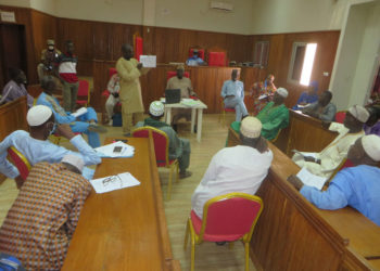 Distribution de l’aide alimentaire à Tamba : Le Député Maire Mame Balla Lô donne des orientations claires aux Délégués de quartiers.