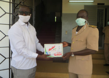 Lutte contre le Covid-19 à Tamba : Le ministère du développement communautaire…, octroie un lot de produits et matériels d’hygiène au CRGE.