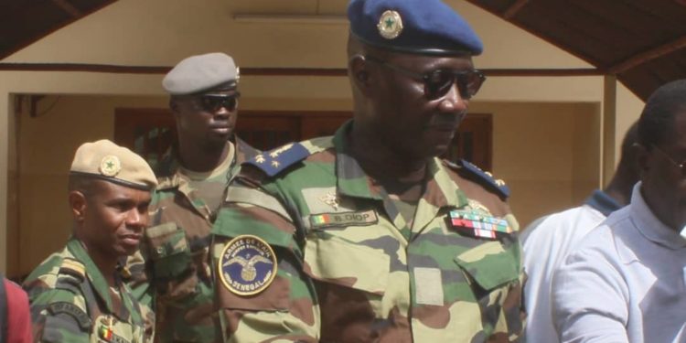 Tambacounda : visite de terrain du CEMGA à la zone militaire n°4, ce jeudi