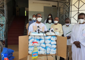 Reprise des cours à Tamba : Dialinké Dabo remet, 10.000 masques, thermo flash, gel hydro alcoolique…