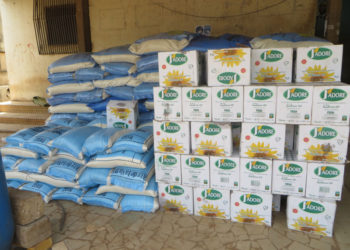 Korité 2020 à Tambacounda: Mamadou Oumar Sall distribue des centaines de kits alimentaires aux populations