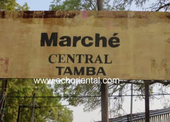 Lutte contre le Covid-19 : Opération de déguerpissement du  marché central  de Tamba