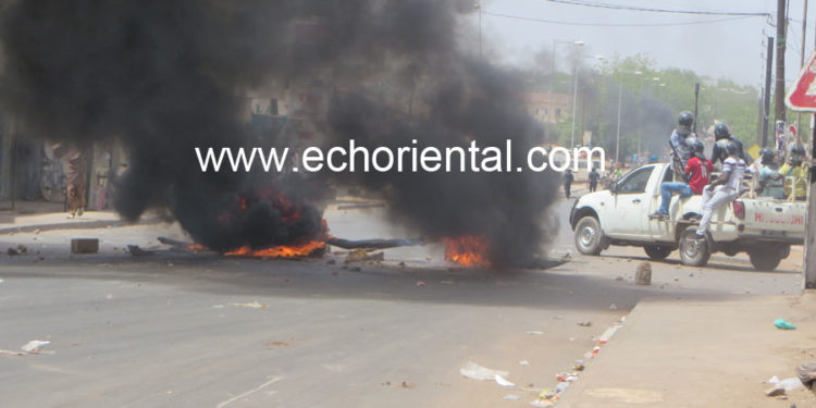 Urgent : ça chauffe à Tamba, les jakartamen manifestent violemment et dénoncent