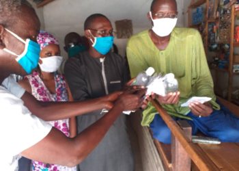 Riposte contre Covid-19 à Koumpentoum : La COJER départementale distribue du matériel et des produits de prévention