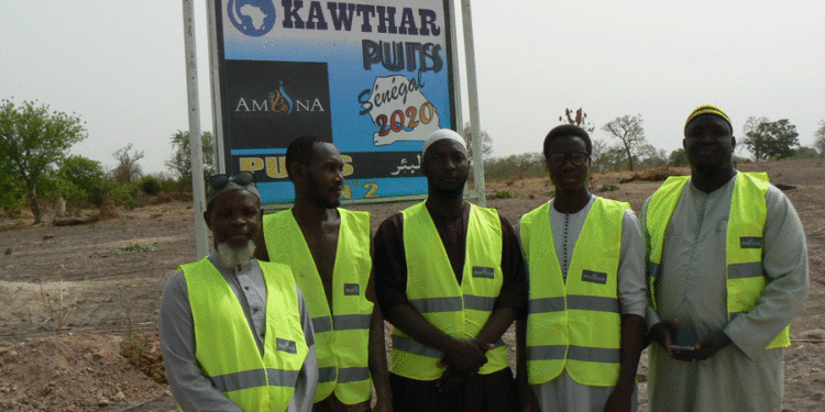 Tambacounda(Sénégal) : Opération Kawthar 2020, suivi des travaux de forage de 2 puits