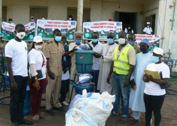 Lutte contre Covid-19 : Le projet « Covid-19, réponse à Tambacounda »  distribue 15.000 masques et 40 dispositifs de lavage des mains aux Ief, I.A, aux structures…