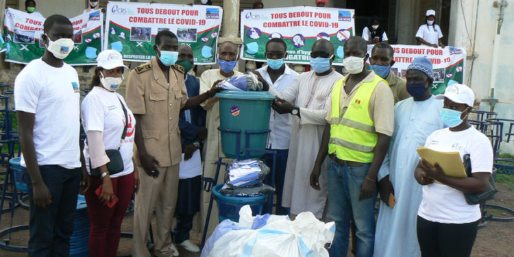 Lutte contre Covid-19 : Le projet « Covid-19, réponse à Tambacounda »  distribue 15.000 masques et 40 dispositifs de lavage des mains aux Ief, I.A, aux structures…
