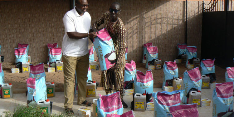 Tamba : Aide Alimentaire aux populations impactées par la Covid-19, Lassana Kanté distribue encore 10 tonnes de riz, 5 tonnes de sucre…