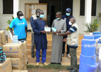 Lutte contre Covid-19 à Tamba: L’UNICEF remet un important lot de matériel et d’équipements de protection au CRGE, pour une vingtaine de millions.