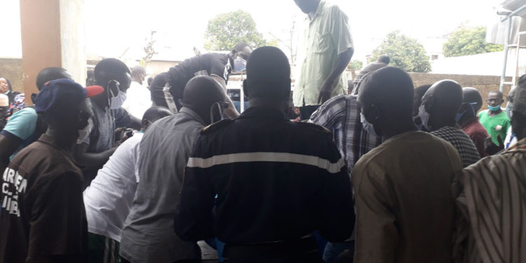 Tambacounda : Cérémonie de levée du corps du professeur Joseph Sadio/un éclaireur du système éducatif s’en est allé à jamais…