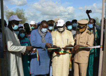 Tambacounda: Le Ministre Samba Ndiobéne kâ inaugure le marché à bétail de Gabou