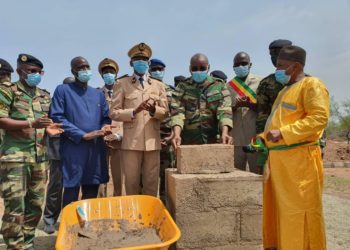Tambacounda : Pose 1ère pierre du camp militaire de Goudiry, le Ministre des forces armées pour « la lutte contre l’insécurité et les menaces transfrontalières »