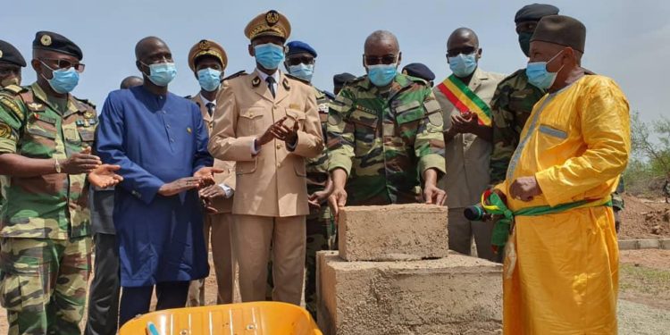 Tambacounda : Pose 1ère pierre du camp militaire de Goudiry, le Ministre des forces armées pour « la lutte contre l’insécurité et les menaces transfrontalières »