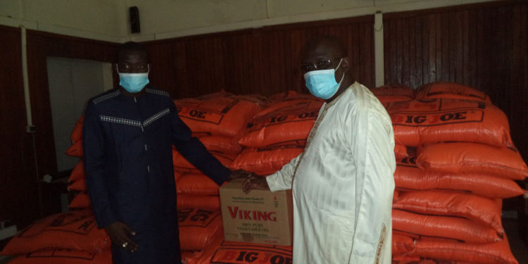 Tamba: Appui alimentaire aux ménages impactés par la Covid 19, l&rsquo;ambassade de Chine offre 11 tonnes de riz et d&rsquo;huile au conseil départemental.