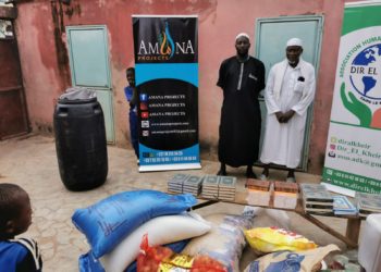 Tambacounda : L’école coranique d’Ahmed Sylla reçoit un appui en exemplaires de Coran, denrées alimentaires…