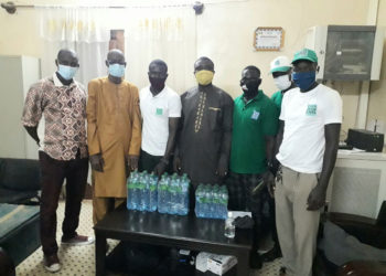 Cfee/Entrée en 6e 2020 à Tamba : La société « la Casamançaise » offre 450 bouteilles d’eau à l’IEF