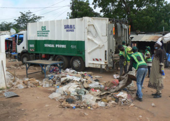 Lendemain Tabaski à Tamba : L’UCG, le FERA et la Mairie s’attaquent aux déchets.