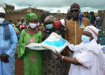 Tamba: ADESOR/Me Sidiki Kaba pour « zéro paludisme, mille moustiquaires imprégnées distribuées.