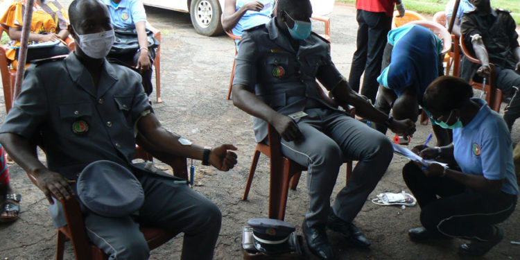 Tamba: Les ASP donnent de leur sang pour renflouer la banque du CHRTC