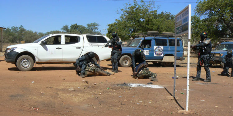 Fin manœuvre nationale « Falémé 2020 » à Tamba: Exercice de libération d’otages (Photos)