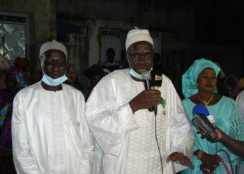 Tambacounda: Elevé au grade d’officier dans l’ordre national du Lion, Cheikh Cissé de l’UNACOIS Yessal  fêté par ses pairs.
