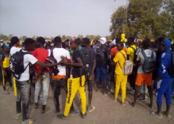 Tambacounda : Les élèves du CEM de Diamagueune Sine encore dans la rue