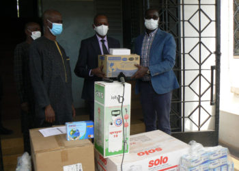 Lutte contre Covid-19 à Tamba : le PAISD offre du matériel de protection au CRGE