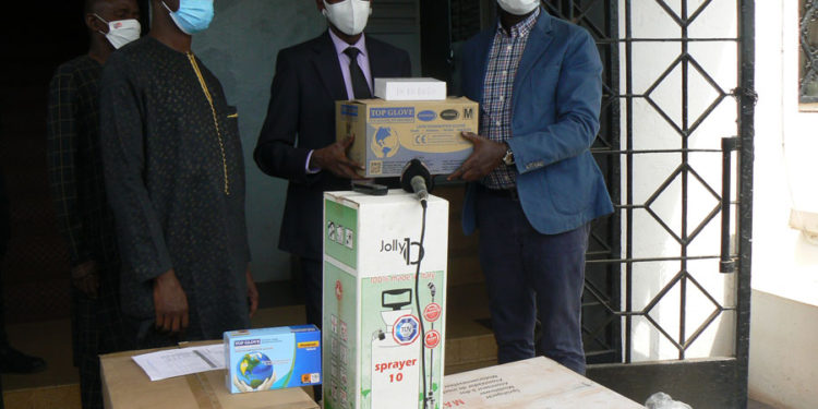 Lutte contre Covid-19 à Tamba : le PAISD offre du matériel de protection au CRGE