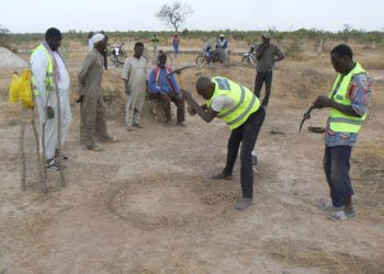 Tamba : Opération Kawthar 2021, Amana Projects démarre les travaux de forage du puits N°4 à Kandéry