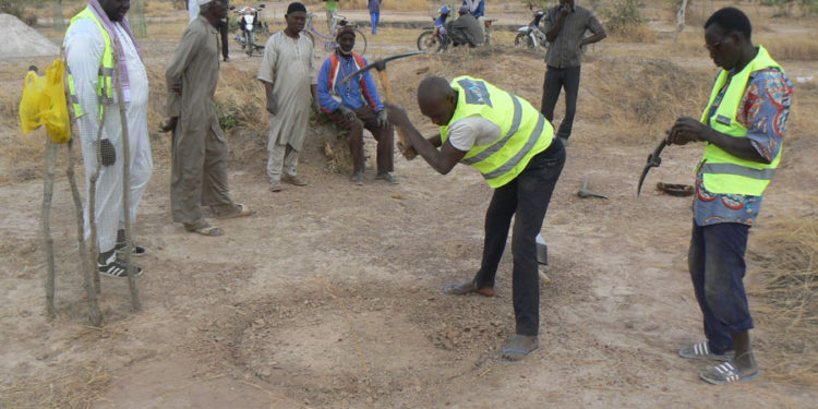 Tamba : Opération Kawthar 2021, Amana Projects démarre les travaux de forage du puits N°4 à Kandéry