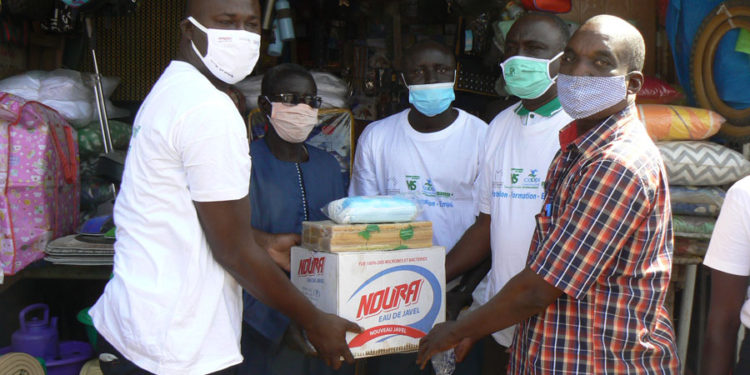 2e vague Covid-19 à Tamba : L’Ong VIS, le Cdeps et le conseil départemental de la jeunesse en campagne de sensibilisation pour stopper la pandémie.