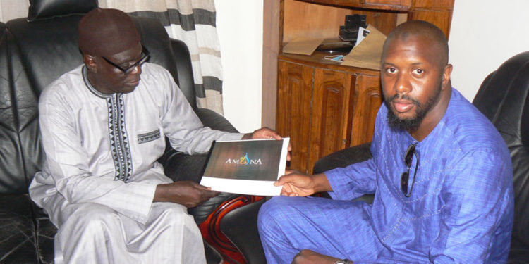 Tamba: Amana Projects présente son projet de construction de mosquée/infrastructures scolaires/ sanitaires, au Député Maire Mame Balla Lô